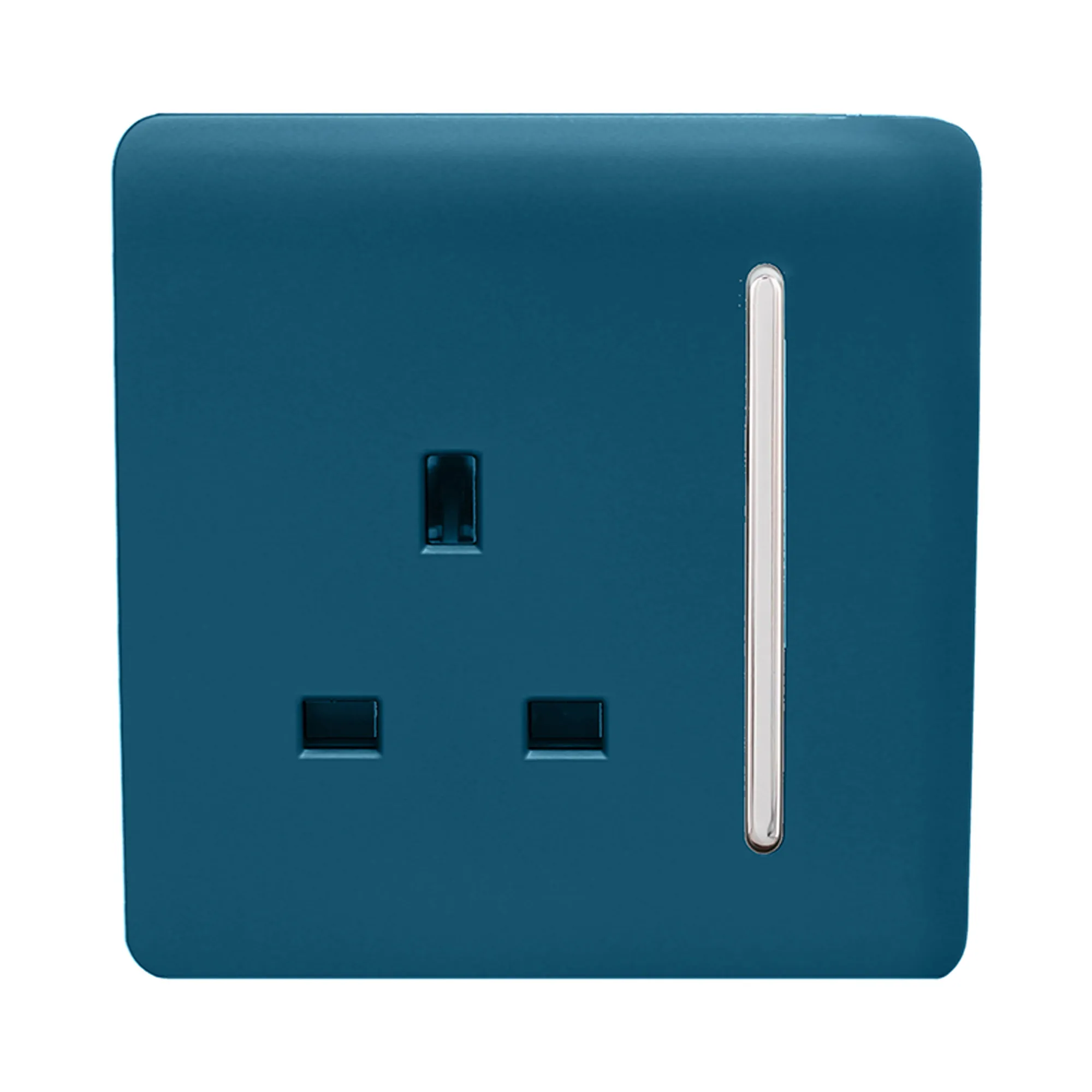 ART-SKT13MD  1 Gang 13Amp Switched Single Socket Midnight Blue